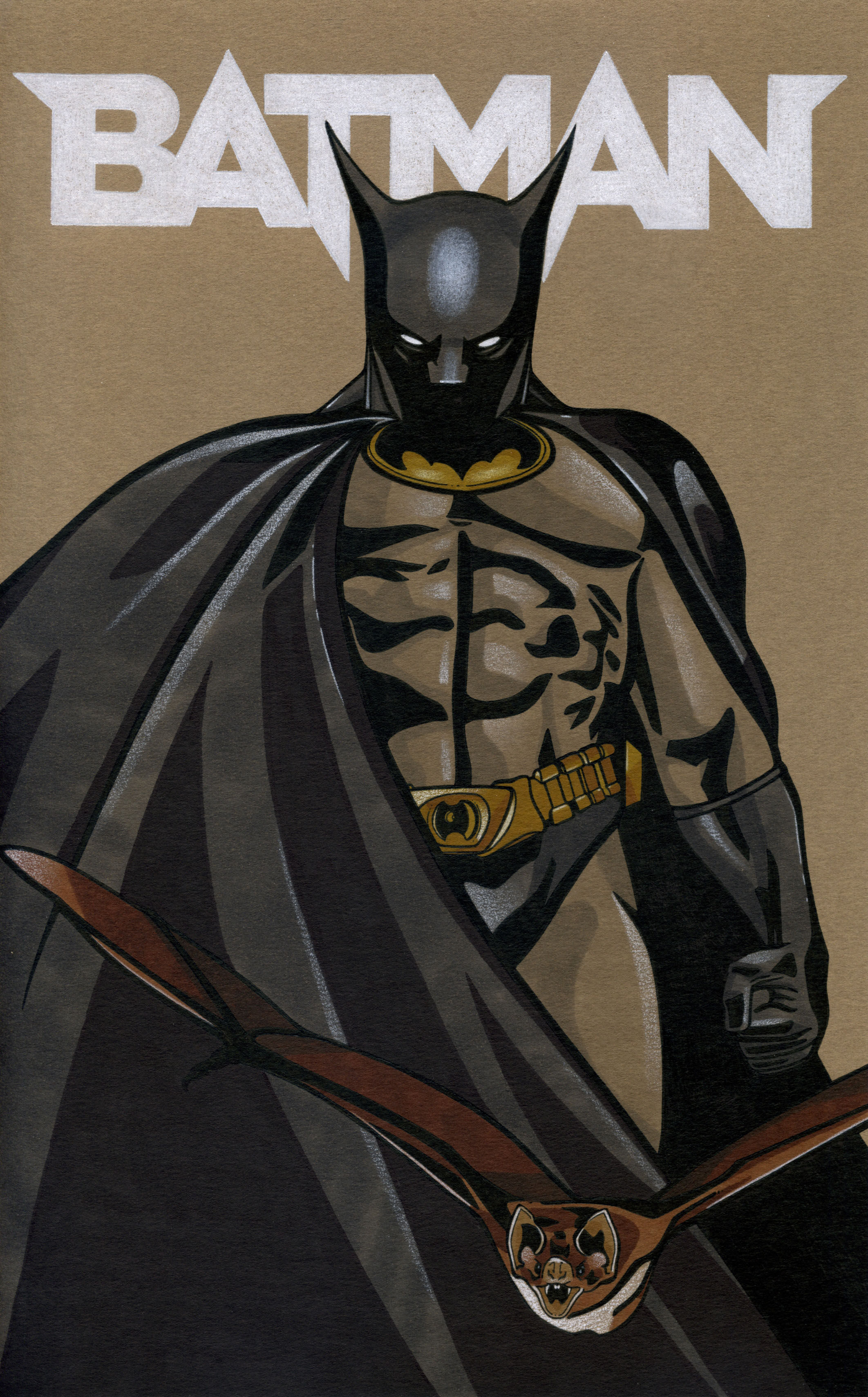Original Drawing of Batman