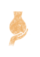 vasos rústicos