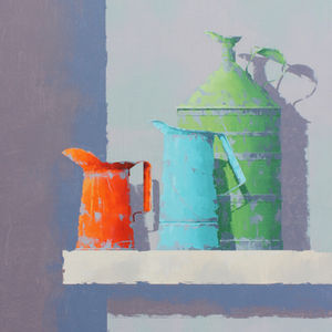 Sunny Oil Jugs
