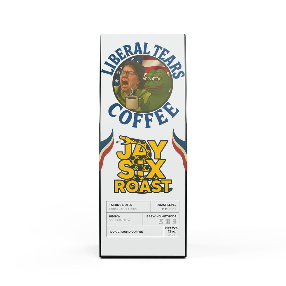 Jay Six Roast - Single Origin Coffee (Light-Medium Roast)