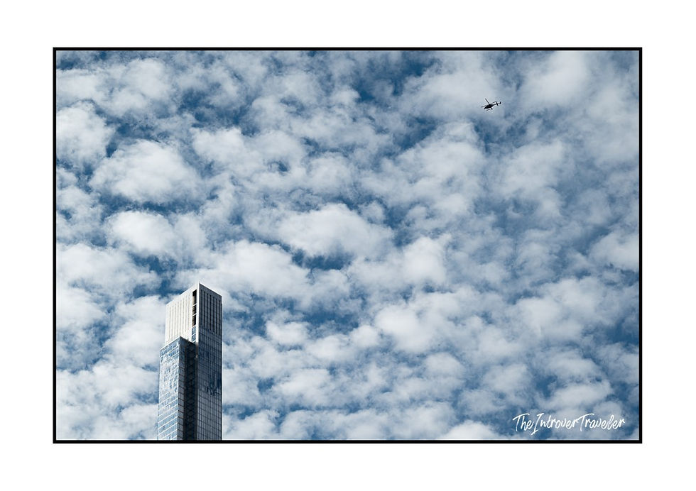 Lo skyline da Central Park South