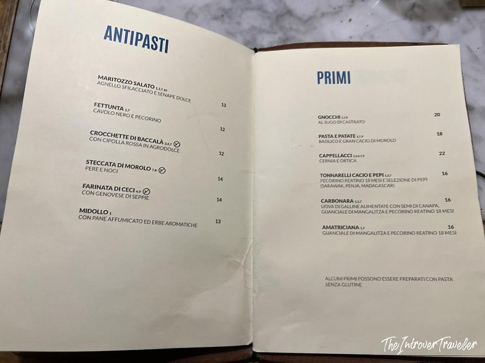 Dove mangiare a Roma centro: Osteria La Quercia (recensione completa)