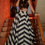 Thumbnail: Black & White Chevron Lehenga