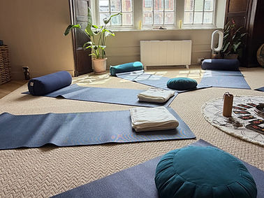 Workshop Space at Rooted in Burford Yoga Mats