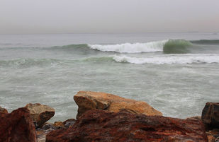 The ocean loves to 'wave' at people!!!