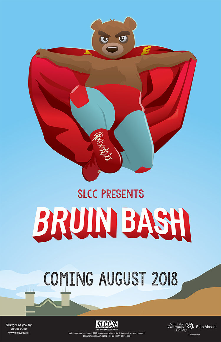 Nacho Bruin Bash Poster