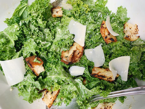 Kale Caesar Salad