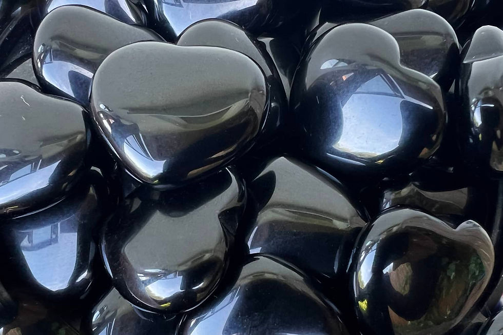 Schwarzer Obsidian