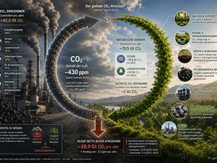 CO₂ raus aus der Atmosphäre – aber zuerst müssen wir es gar nicht erst ausstoßen. Was Natur und Technik heute schon zur CO₂-Entnahme beitragen können