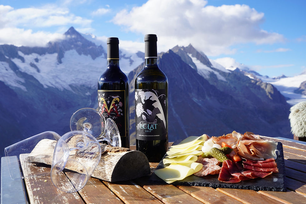 Horli Hitta Fiescheralp Gletscher