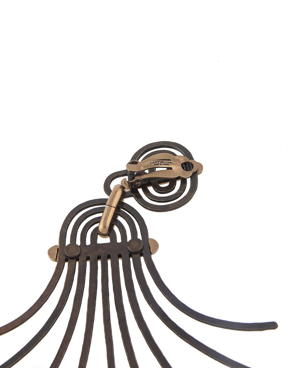 Thumbnail: Lanvin Fall 2016 Palm tree earrings