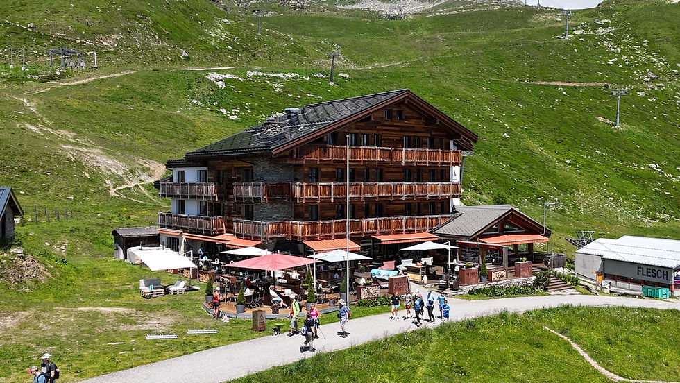Hotel Alpina auf der Fiescheralp
