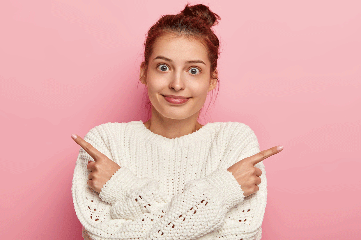 Jovem expressando que há muitas opções de modelismo