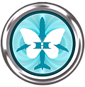 LOGO HIMMELSFALTER REISEN, HFR LOGO