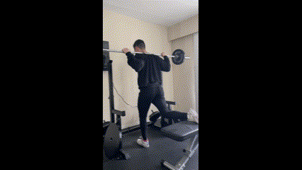 Barbell Bulgarian Split Squat short video