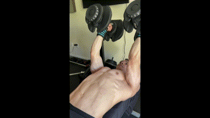 Dumbbell Neutral Grip Skull Crushers short video