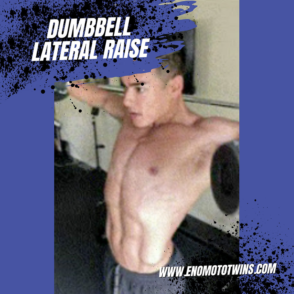 Dumbbell Lateral Raise image