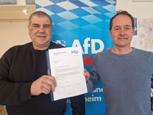 AfD-Bürgerantrag gegen Asylunterkunft eingereicht