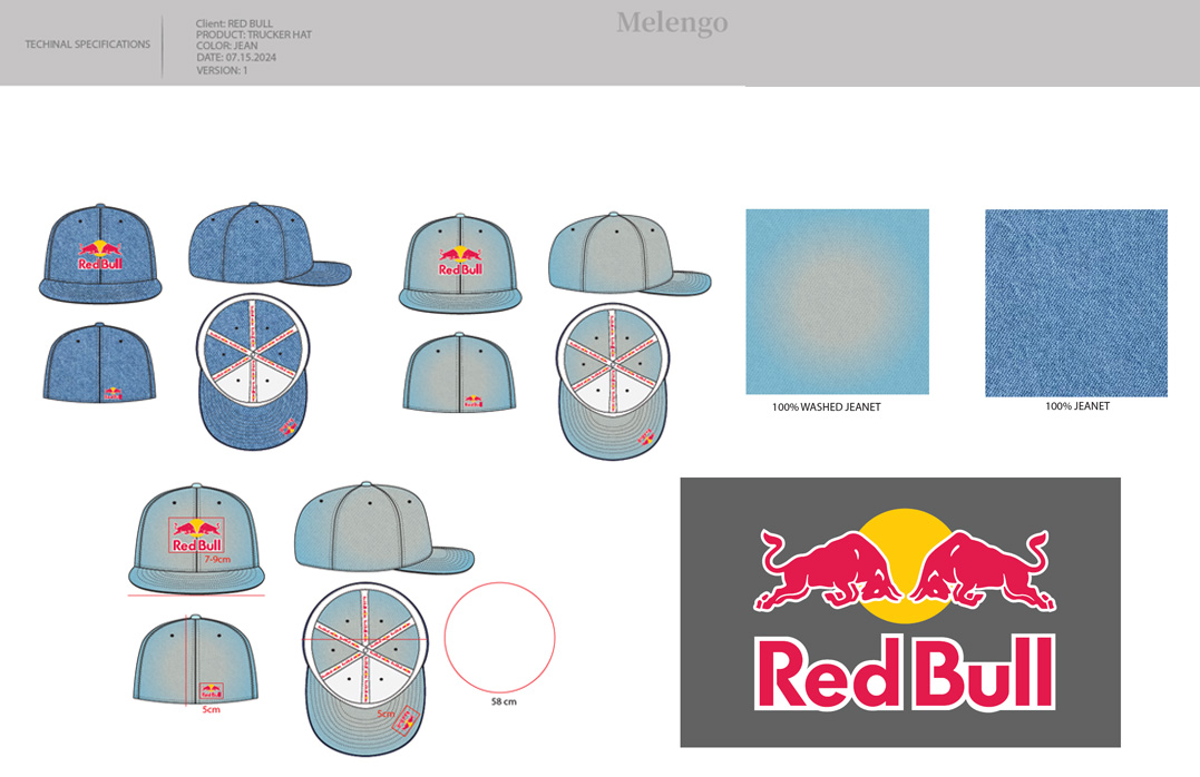 Red Bull Headwear