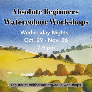Absolute Beginners Watercolour Workshops