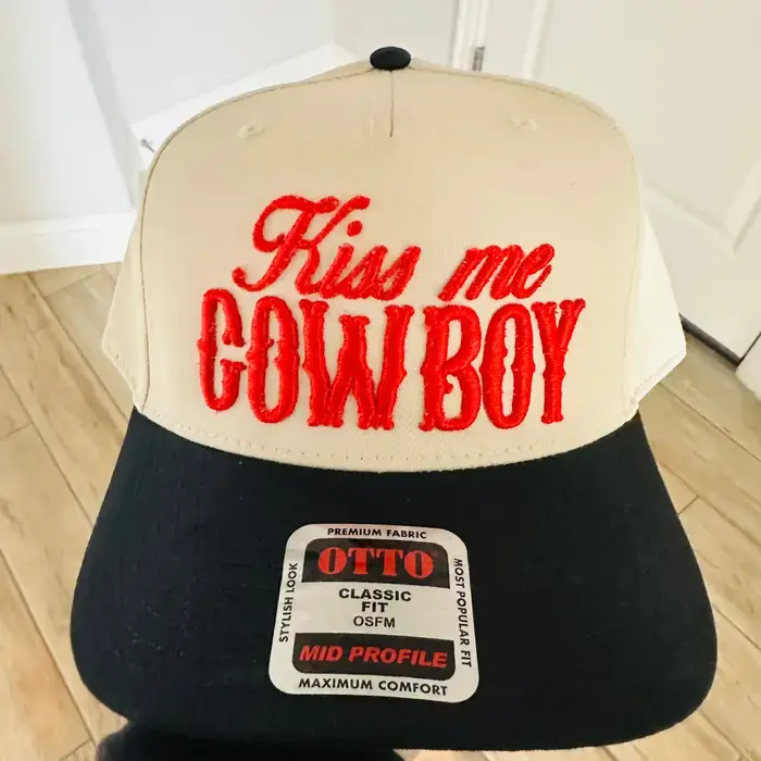 Kiss Me Cowboy Hat