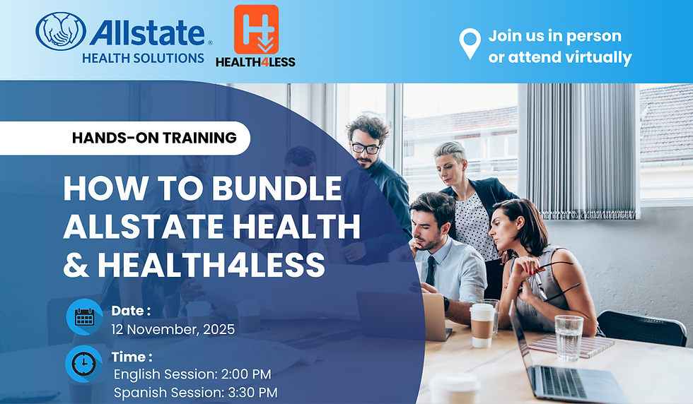 How to Bundle Allstate Health + Health4Less