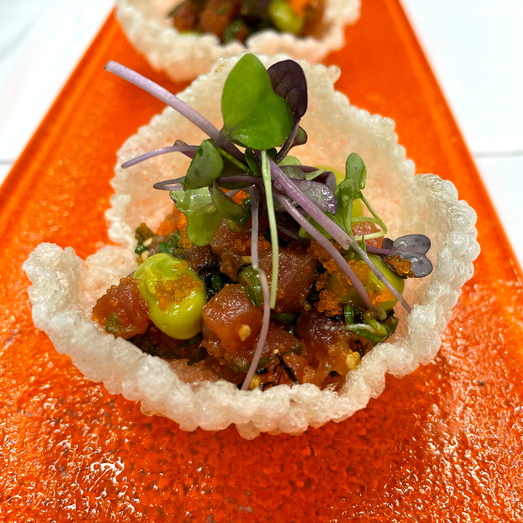 Arranged Food and Objects