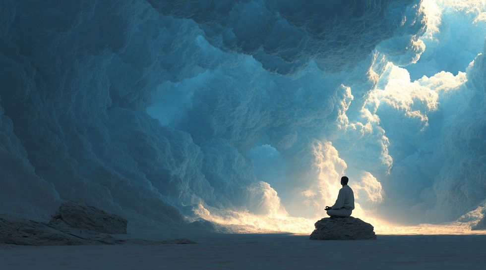 감정의 파도 속에서도 이성을 유지하는 자기통제의 상징적 표현