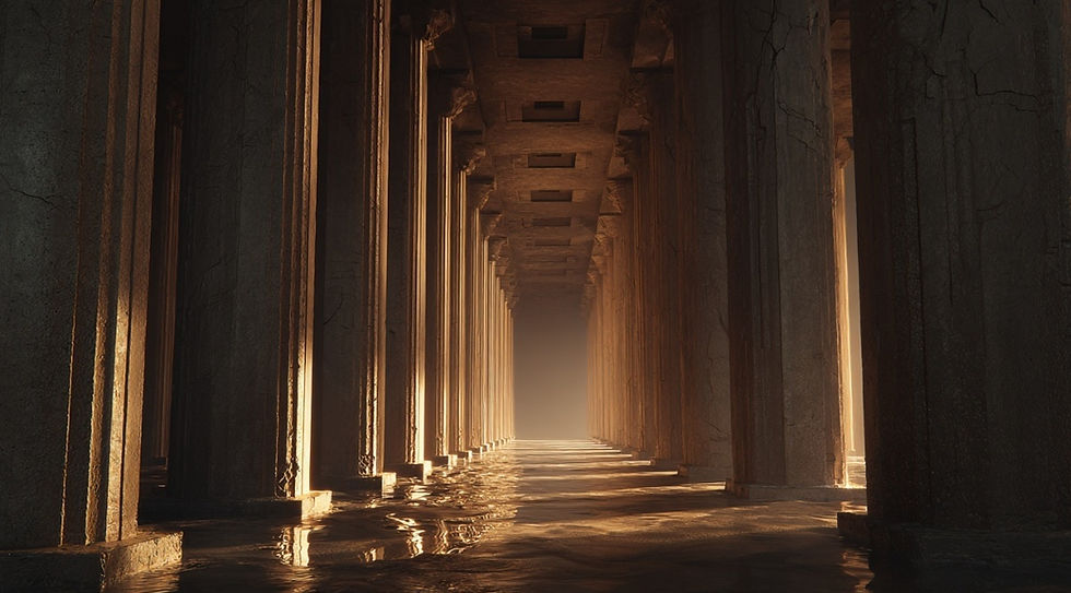 9년간의 검증을 통과한 안전한 대여업체를 상징하는 견고한 기둥 이미지