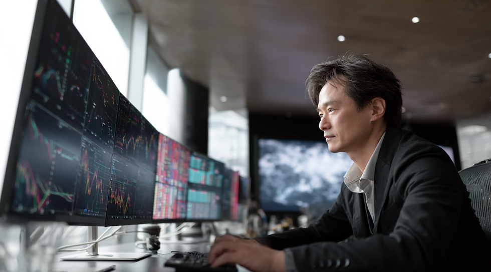 해선해가 직접 서버 안정성과 체결 시스템을 검증하는 모습