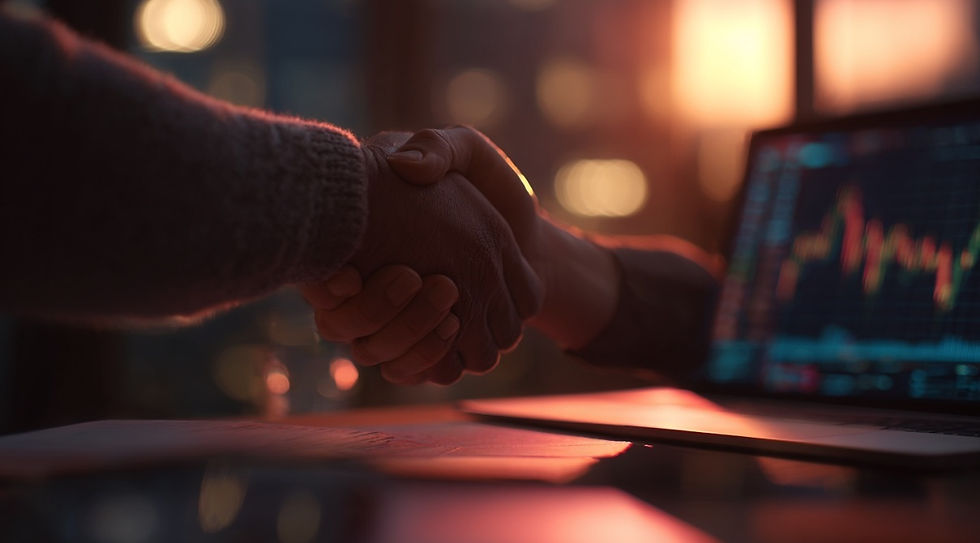 데일리 해선이 검증된 시스템을 안내하며 신뢰를 쌓는 상담 장면