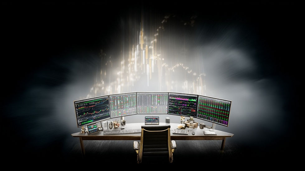 해외선물미니계좌 안전업체 선정 기준을 상징하는 신뢰감 있는 이미지