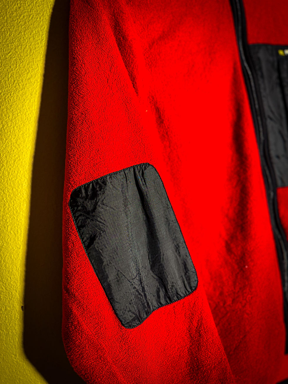 Miniatura: Campera Polar Polo Jeans Roja y Negra