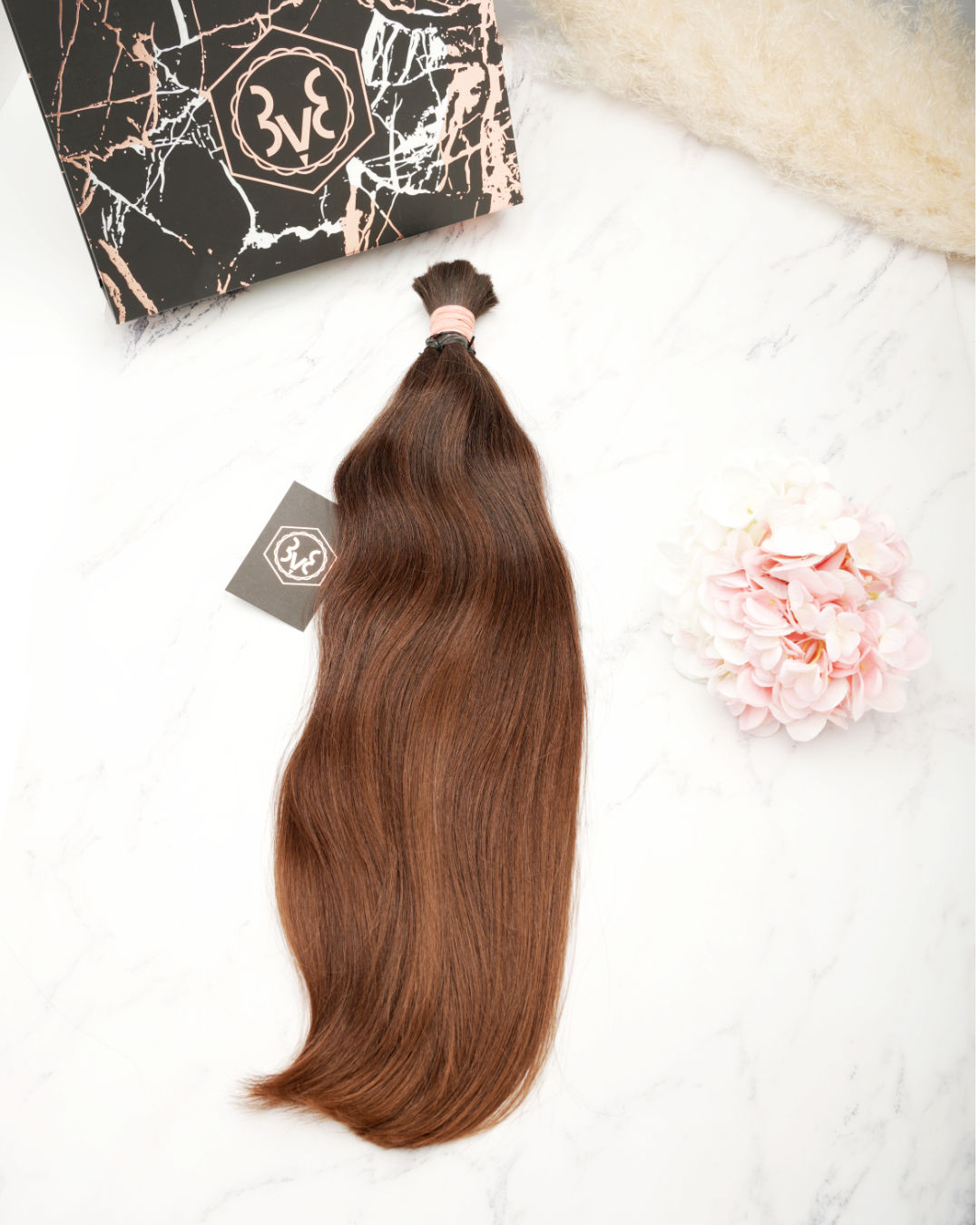 Premium European single donor bulk hair