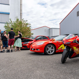 Lightning McQueen am Filmautotreffen
