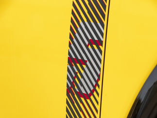 Renault 5 in Pop Yellow.