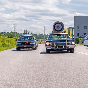 Blues Brothers beim Filmautotreffen
