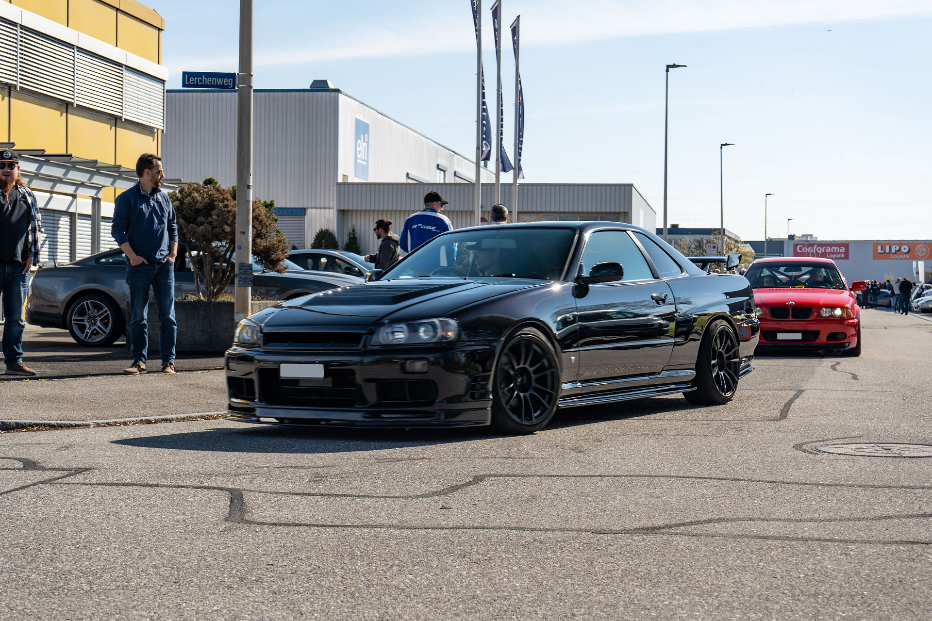 Nissan Skyline R34 in der Enter Technikwelt