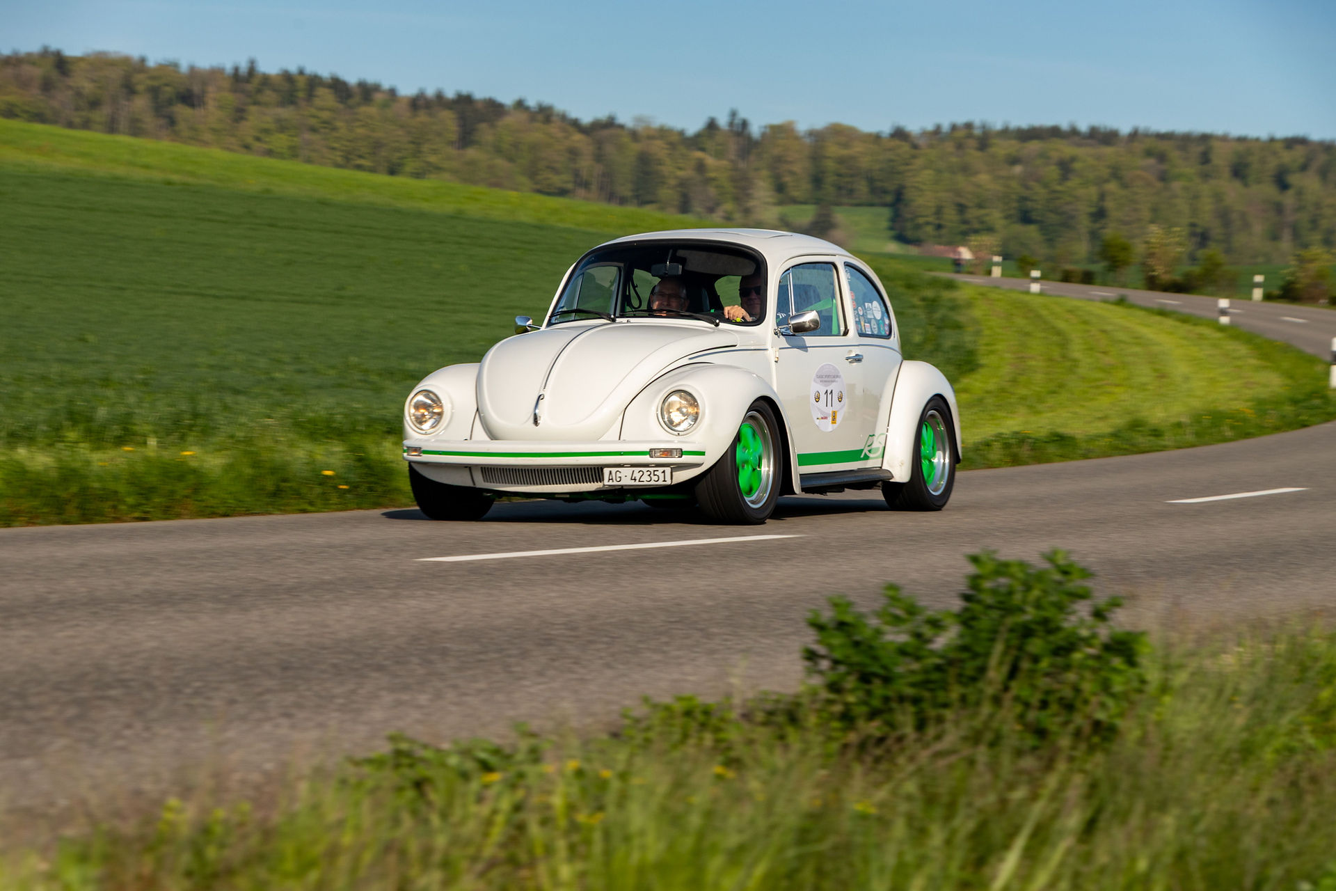VW Käfer am ACS Classic Sports Car Drive