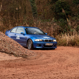 BMW E46 an der Schwarzwald Winter Challenge 2026
