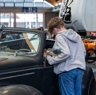 Besucher American LaFrance beim Vintage Racing an der Klassikwelt Bodensee 2025