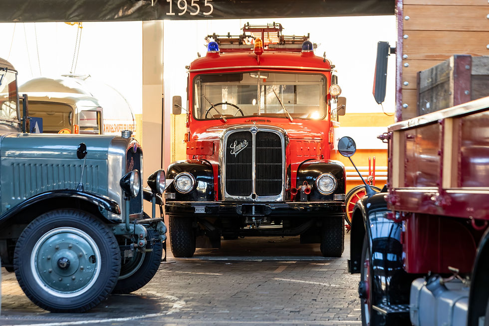 Lastwagen im Saurer Museum Arbon
