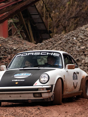 Porsche 911 (964) an der Schwarzwald Winter Challenge 2026