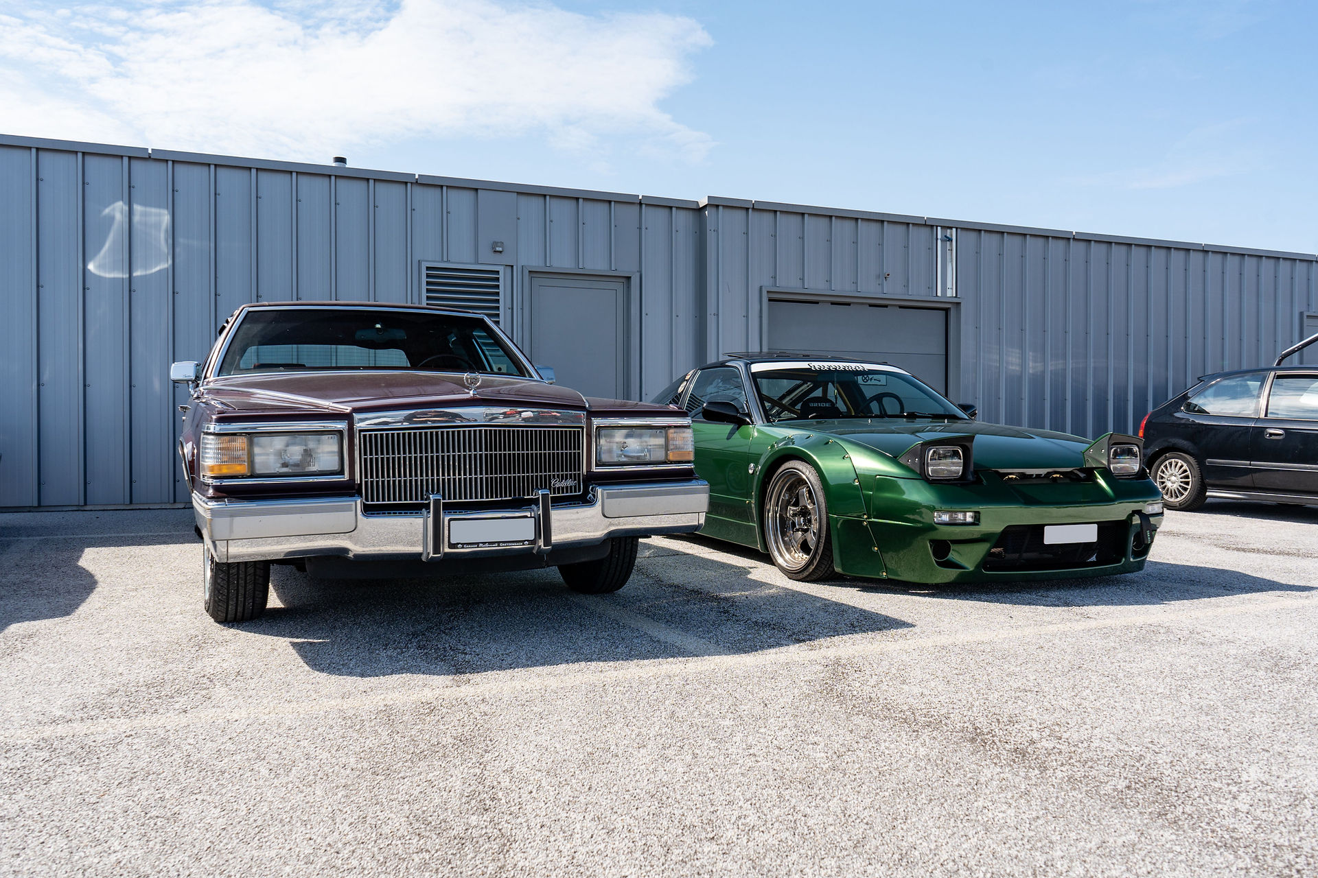 Klassische Autos in der Enter Technikwelt