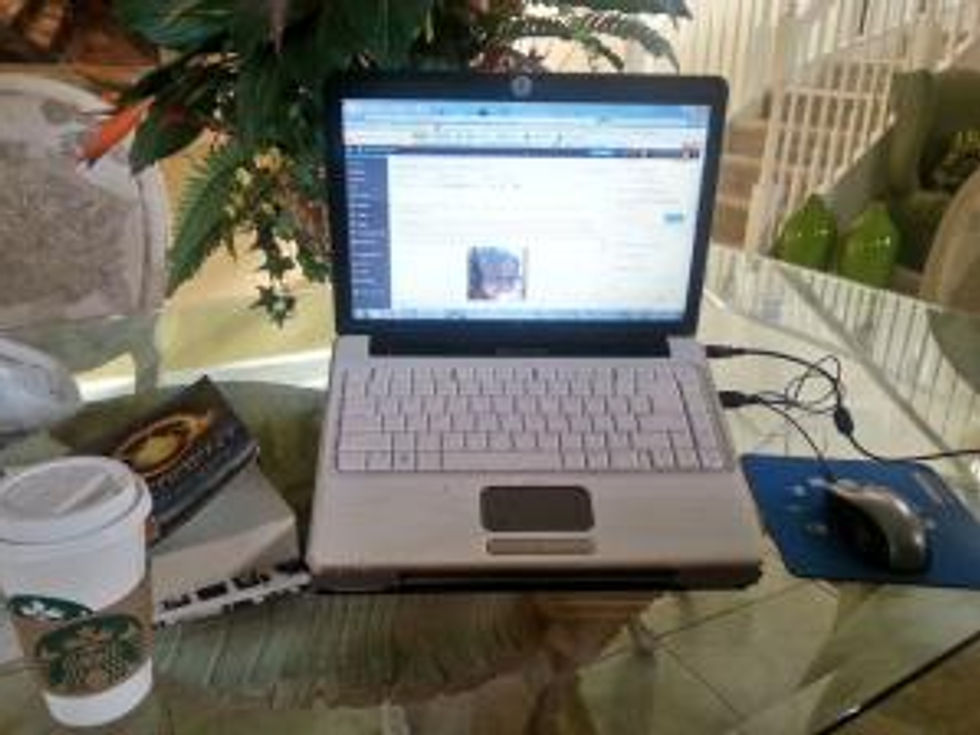 My Writing Space!