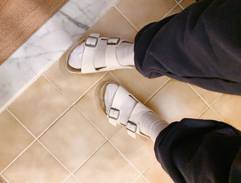ugly guy sandals