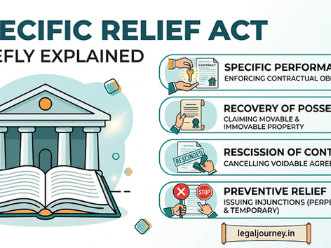 Specific Relief Act Briefly Explained