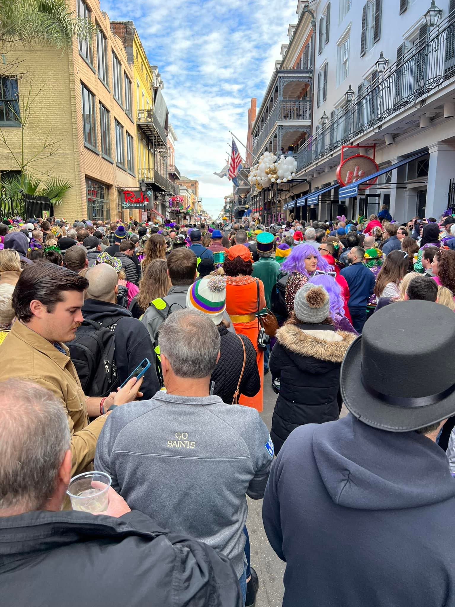 It's Mardi Gras in New Orleans