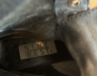 Thumbnail: Vintage Lace up Hook Boots