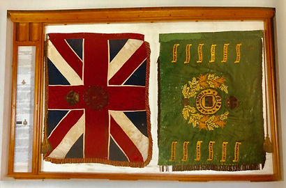 Regimental colours St John's Canberra